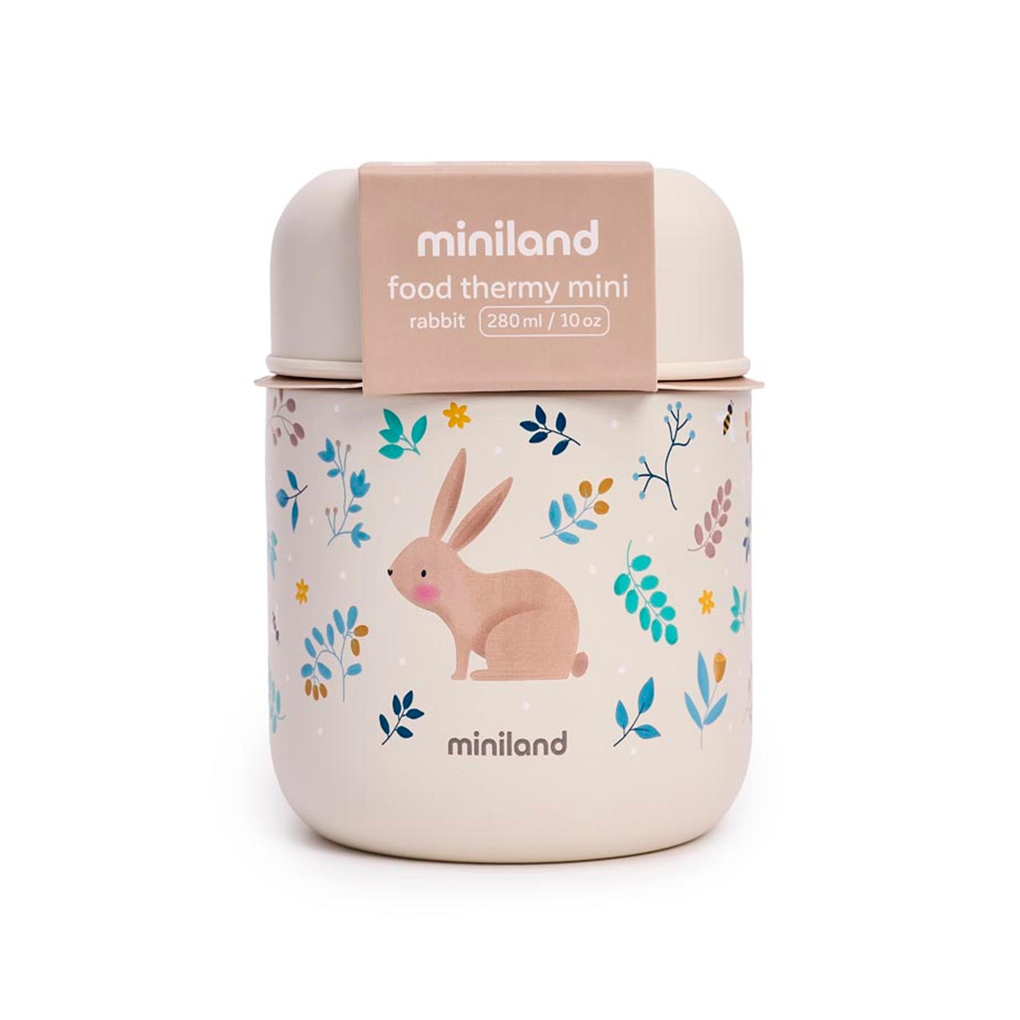 Garrafa Térmica para Alimentos Miniland Thermy Mini 280ml Coleção Dreamland Bege-9