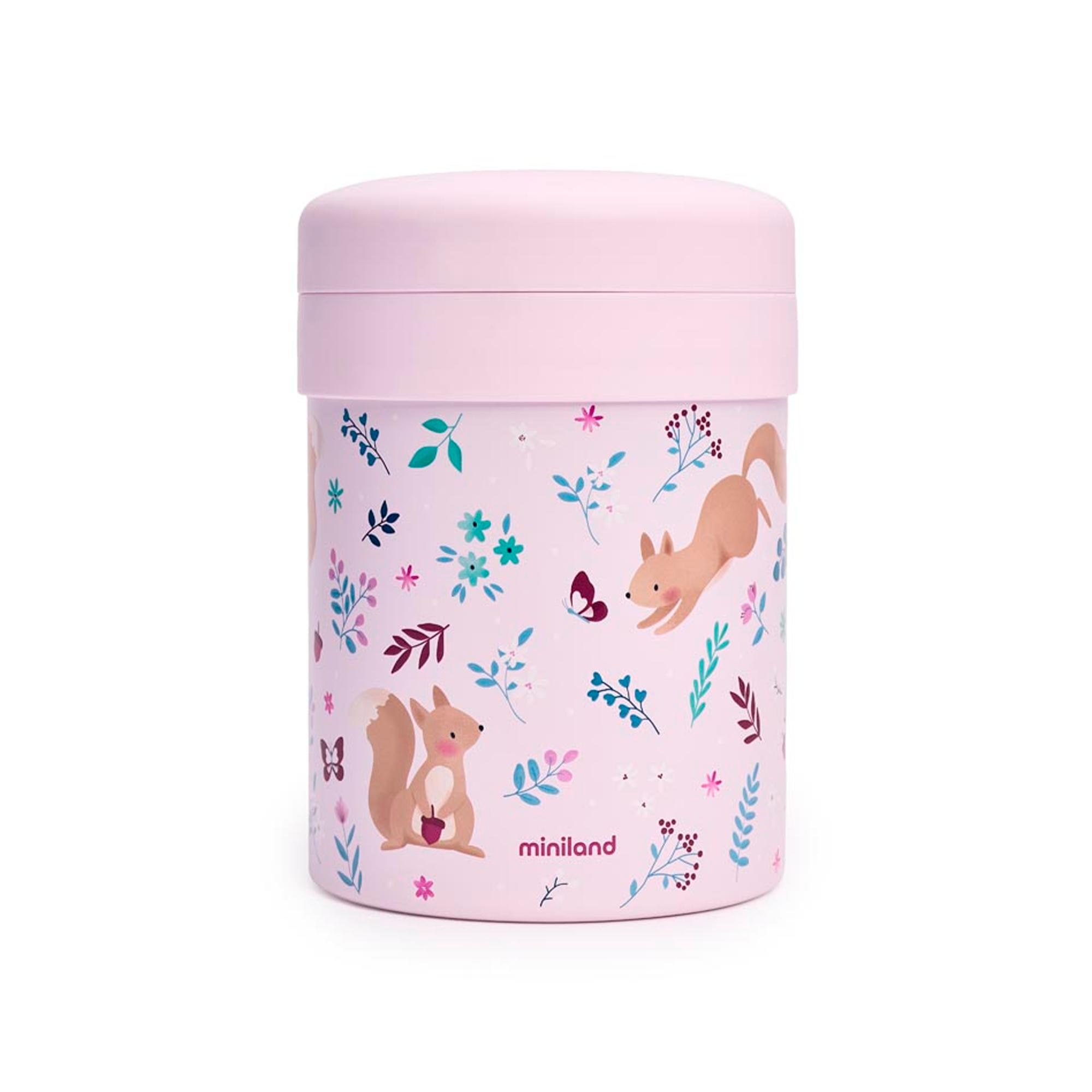 Imagem 0 de Garrafa Térmica para Alimentos Sólidos Miniland Thermetic 700ml Coleção Dreamland