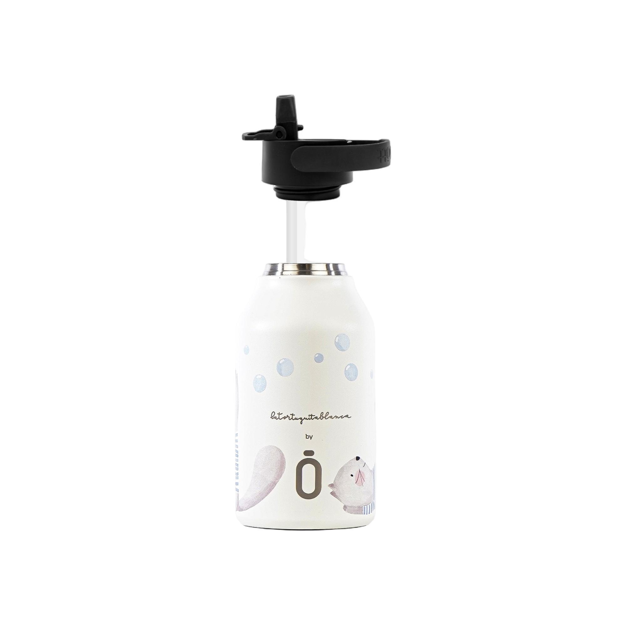 Garrafa Térmica 350 ml Little Cat by Tortuguita Blanca Branco-2