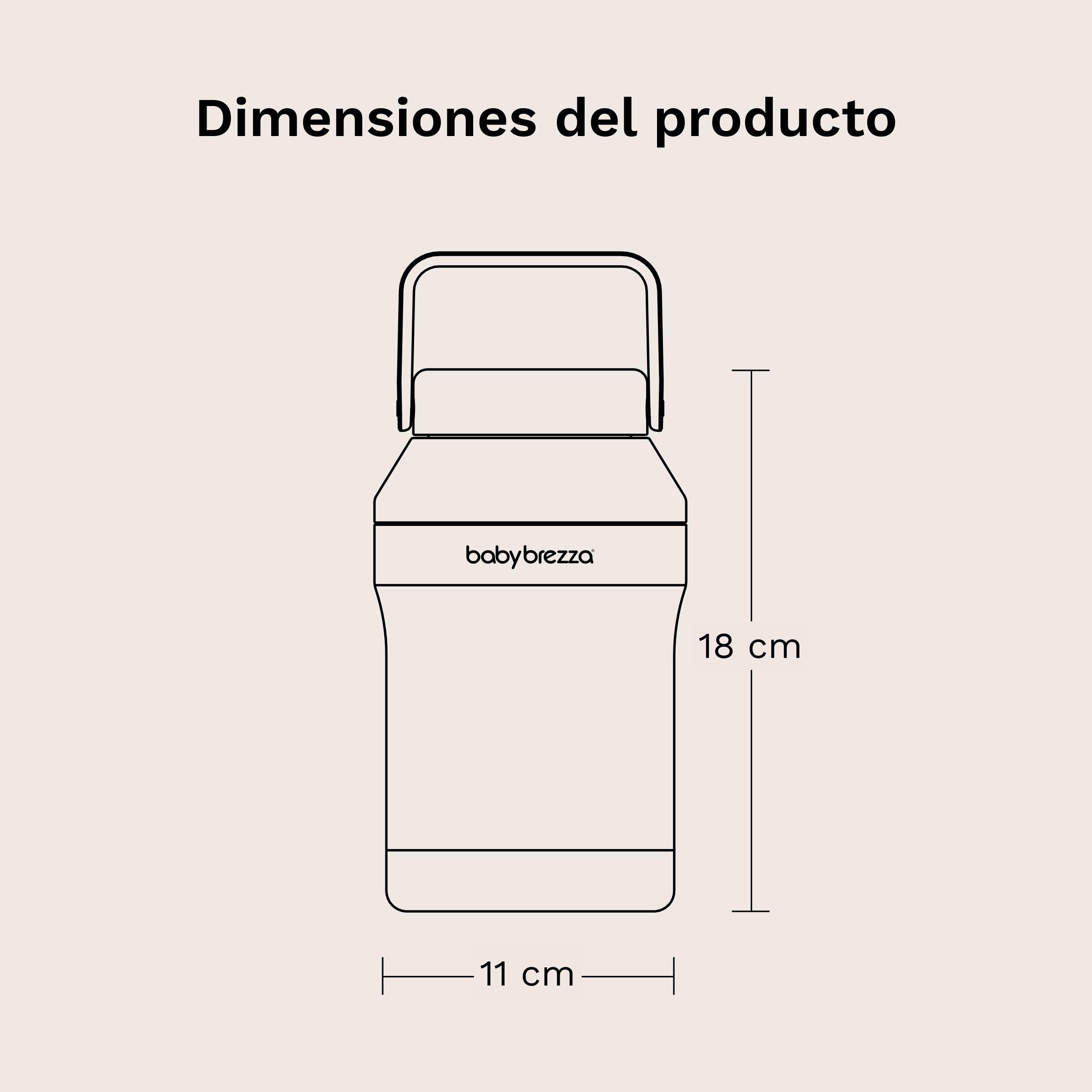 Termo Portátil Babybrezza de Leite Materno Breastmilk Cooler 300 ml Branco-9