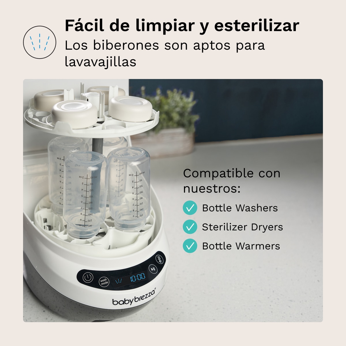 Termo portátil Babybrezza de leite materno Breastmilk Cooler 600 ml Branco-6