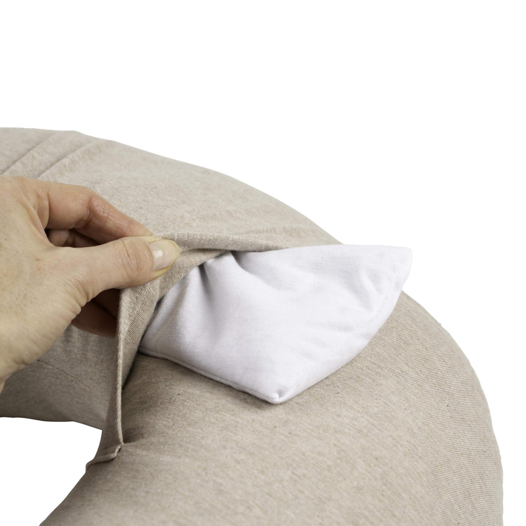 Almohada de lactancia Béaba Little Warmy - Beige Beige-5