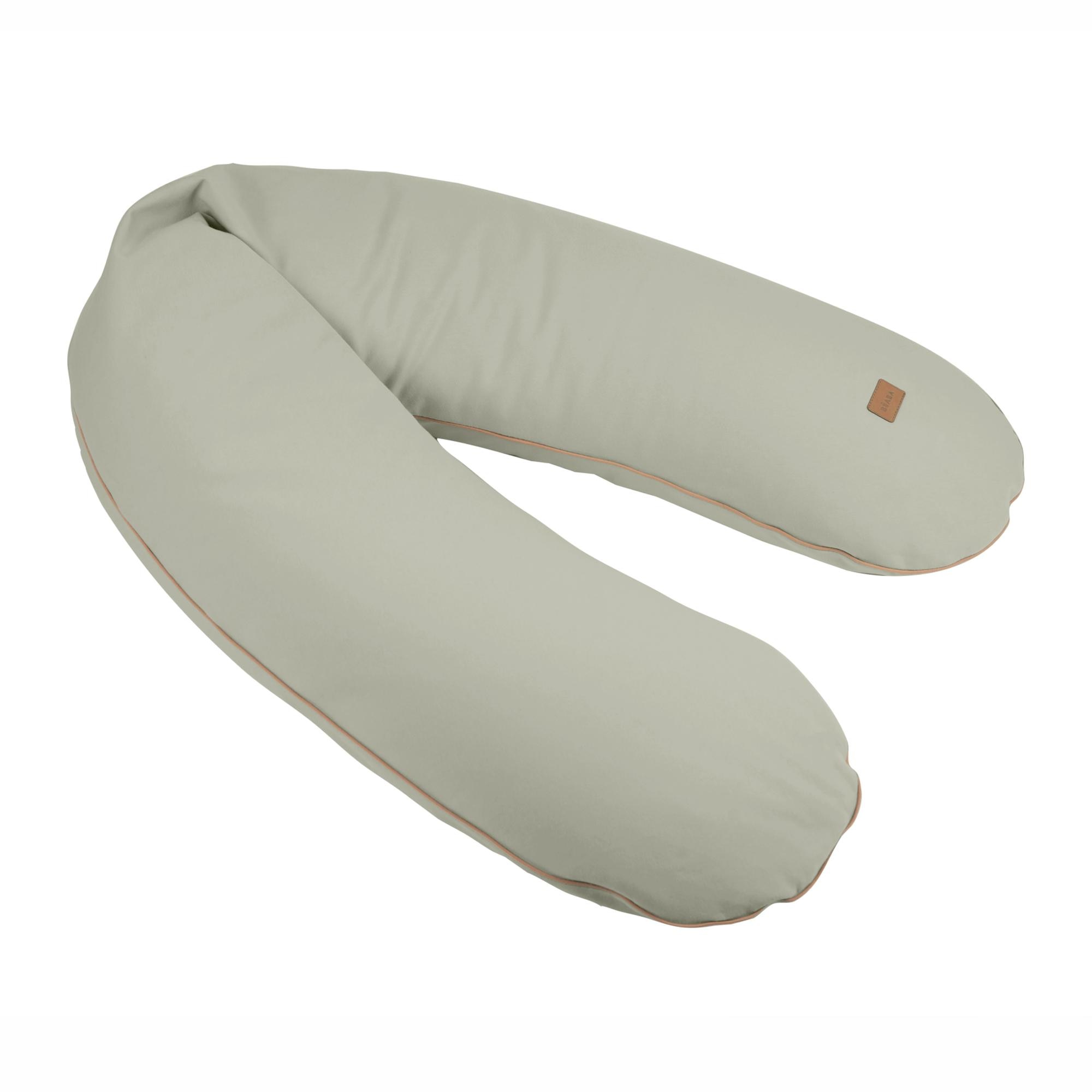 Imagen 1 de Almohada de embarazo y lactancia Béaba Big Flopsy colec. French Terry - Verde Agua Verde Agua