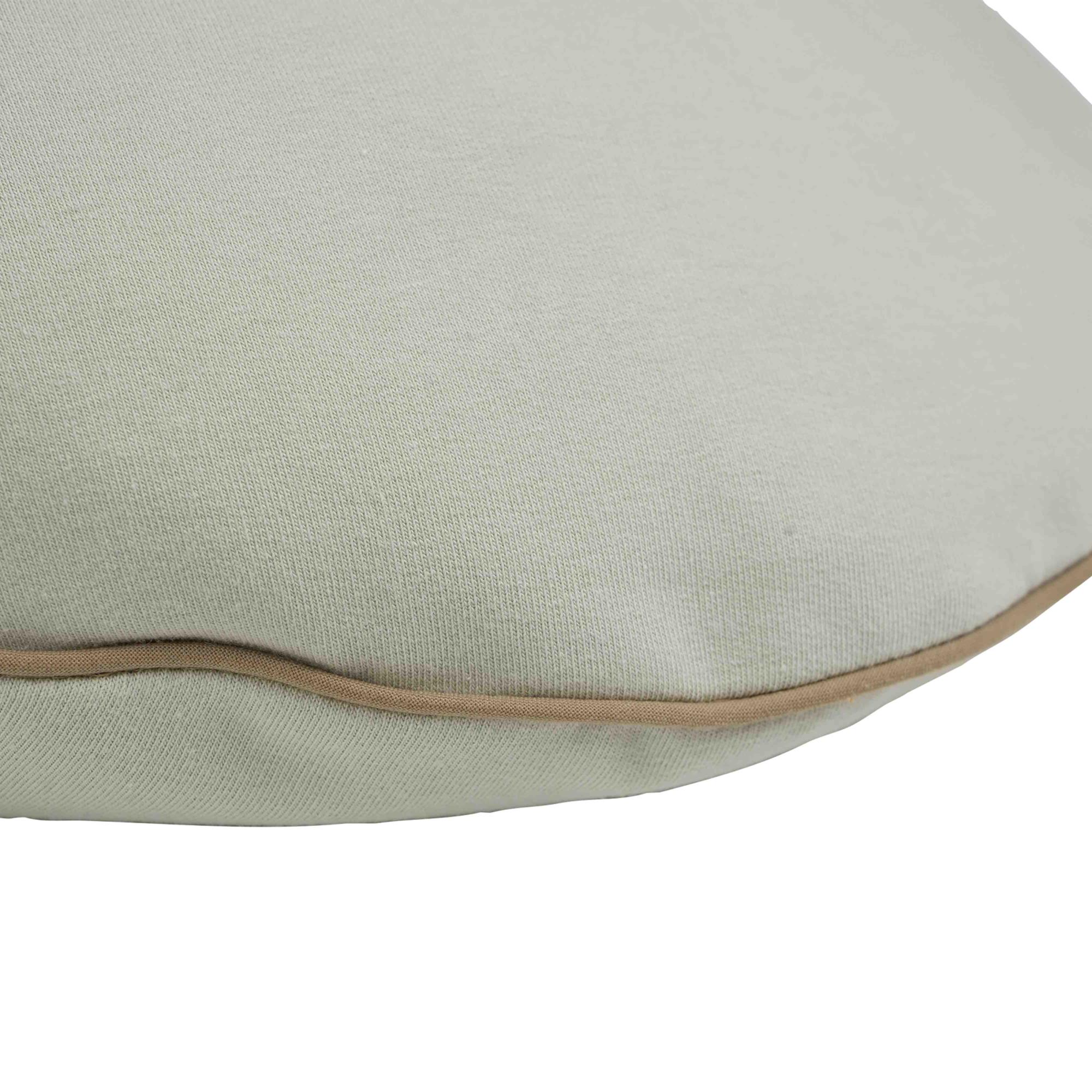 Imagen 2 de Almohada de embarazo y lactancia Béaba Big Flopsy colec. French Terry - Verde Agua Verde Agua