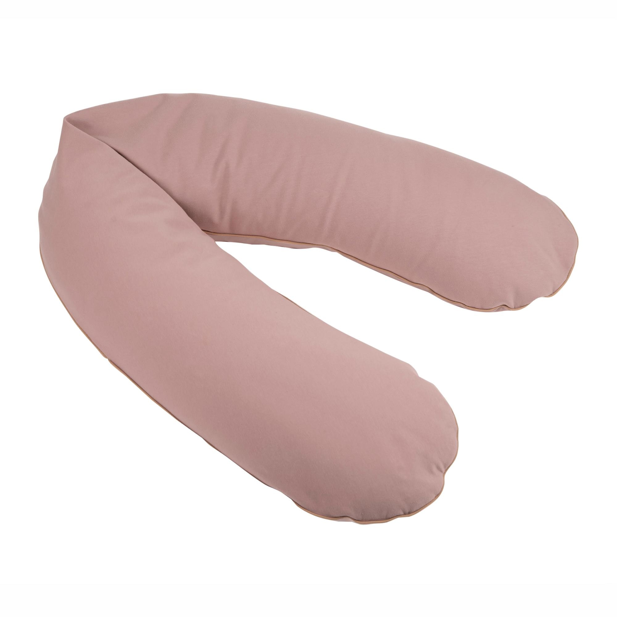 Imagen 1 de Almohada de embarazo y lactancia Béaba Big Flopsy colec. French Terry Rosa Flamingo