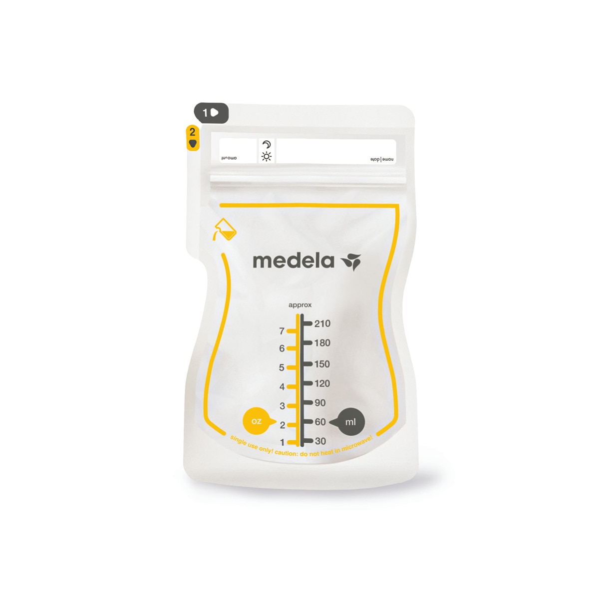 Imagem 0 de Bolsas de armazenamento Medela para Leite Materno (50 unid.) transparentes