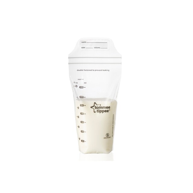 Bolsas de conservación para leche materna Tommee Tippee  36 unids. (350 ml.) transparente