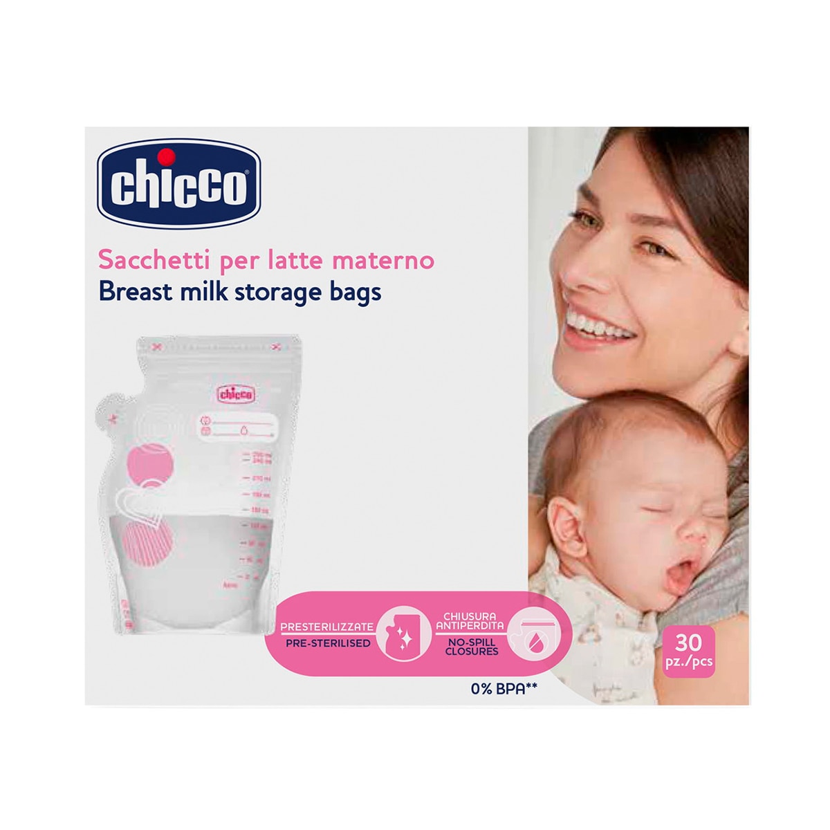 Bolsas de Conservação para Leite Materno 30 unid. - 230 ml Transparente-4