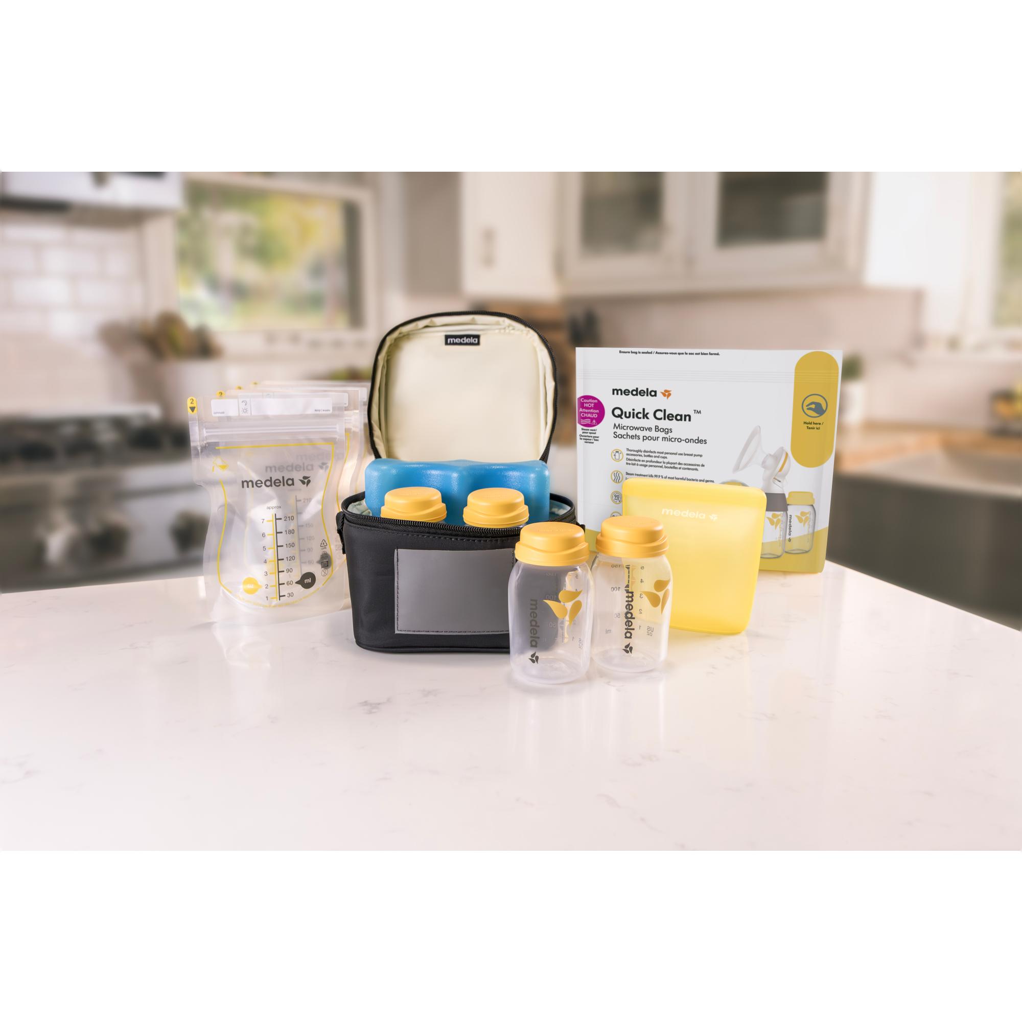 Conjunto de Conservação Medela para Leite Materno Branco-3
