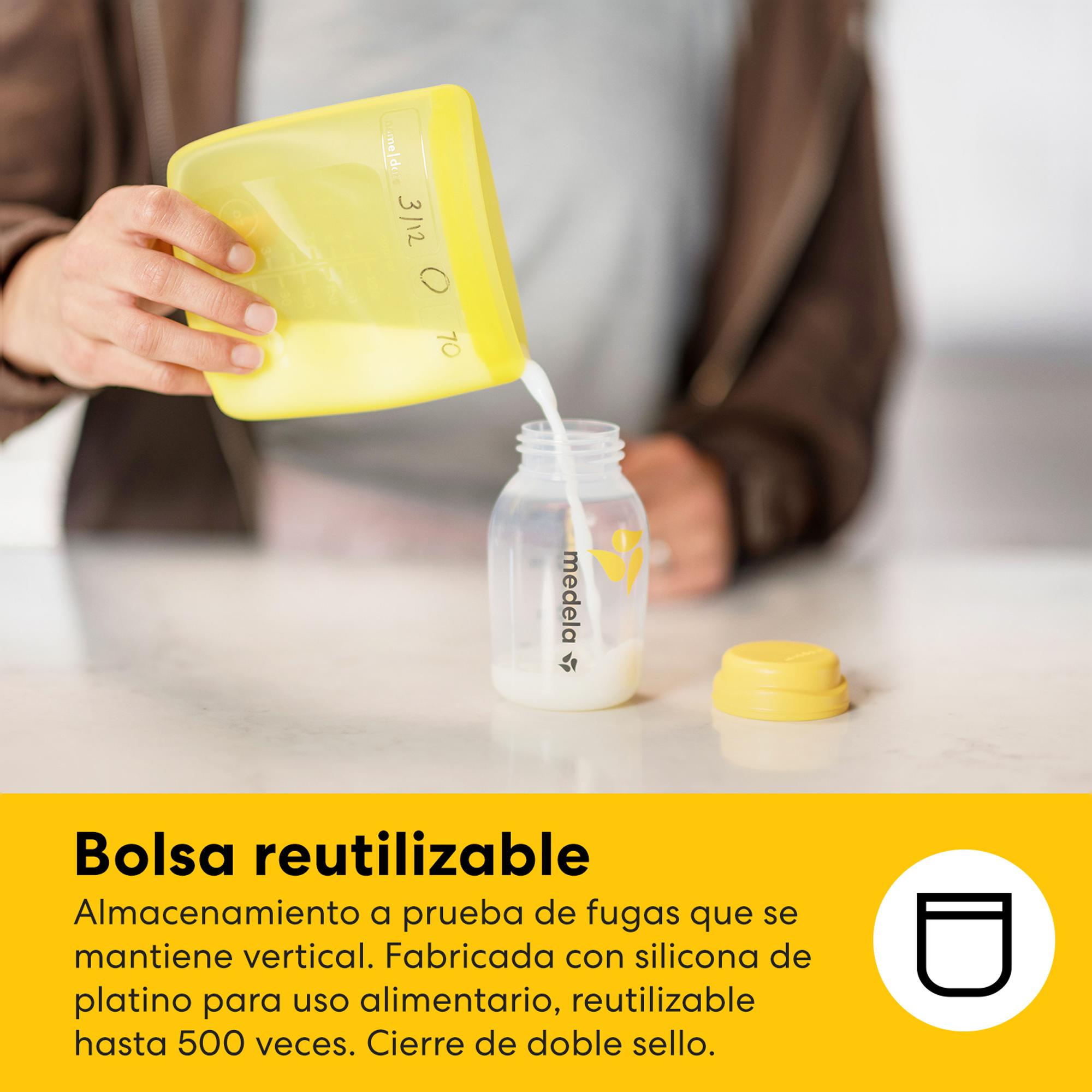 Conjunto de Conservação Medela para Leite Materno Branco-8