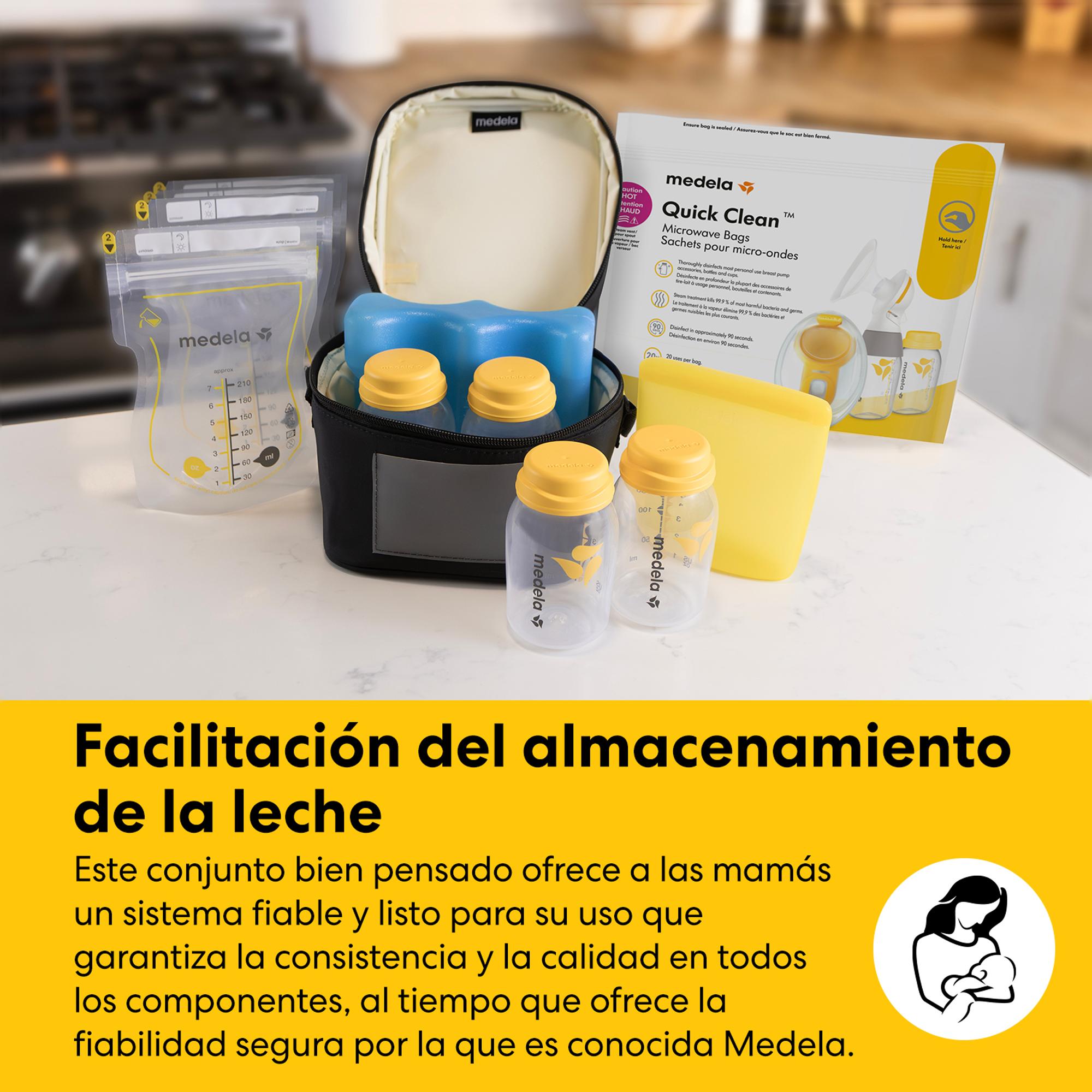 Conjunto de Conservação Medela para Leite Materno Branco-11