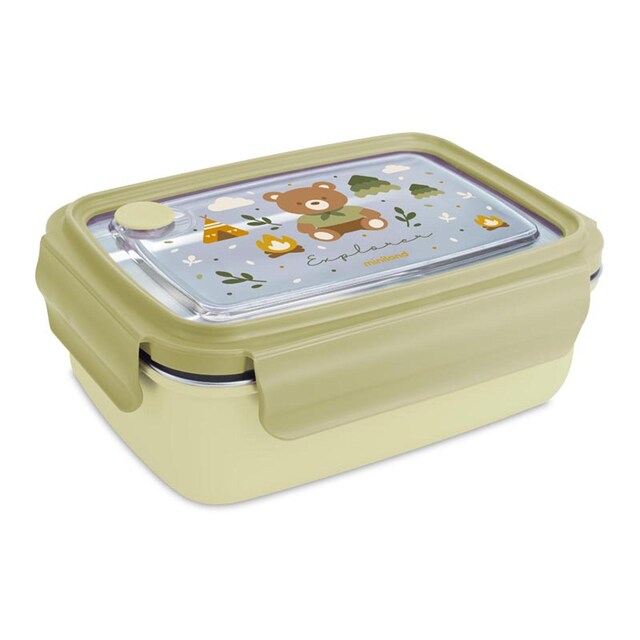 Recipiente porta alimentos Miniland acero