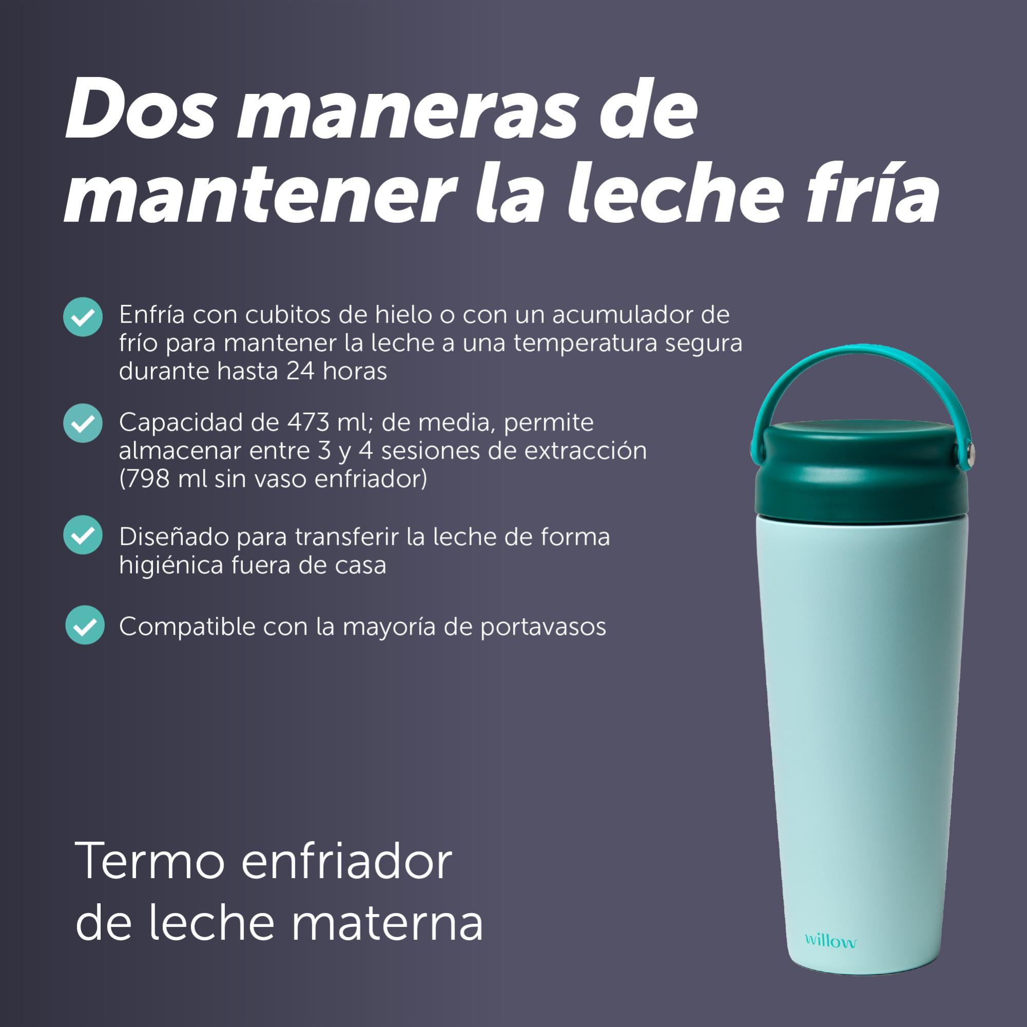 Enfriador portátil Elvie de leche materna - Verde Mint Verde Mint-4