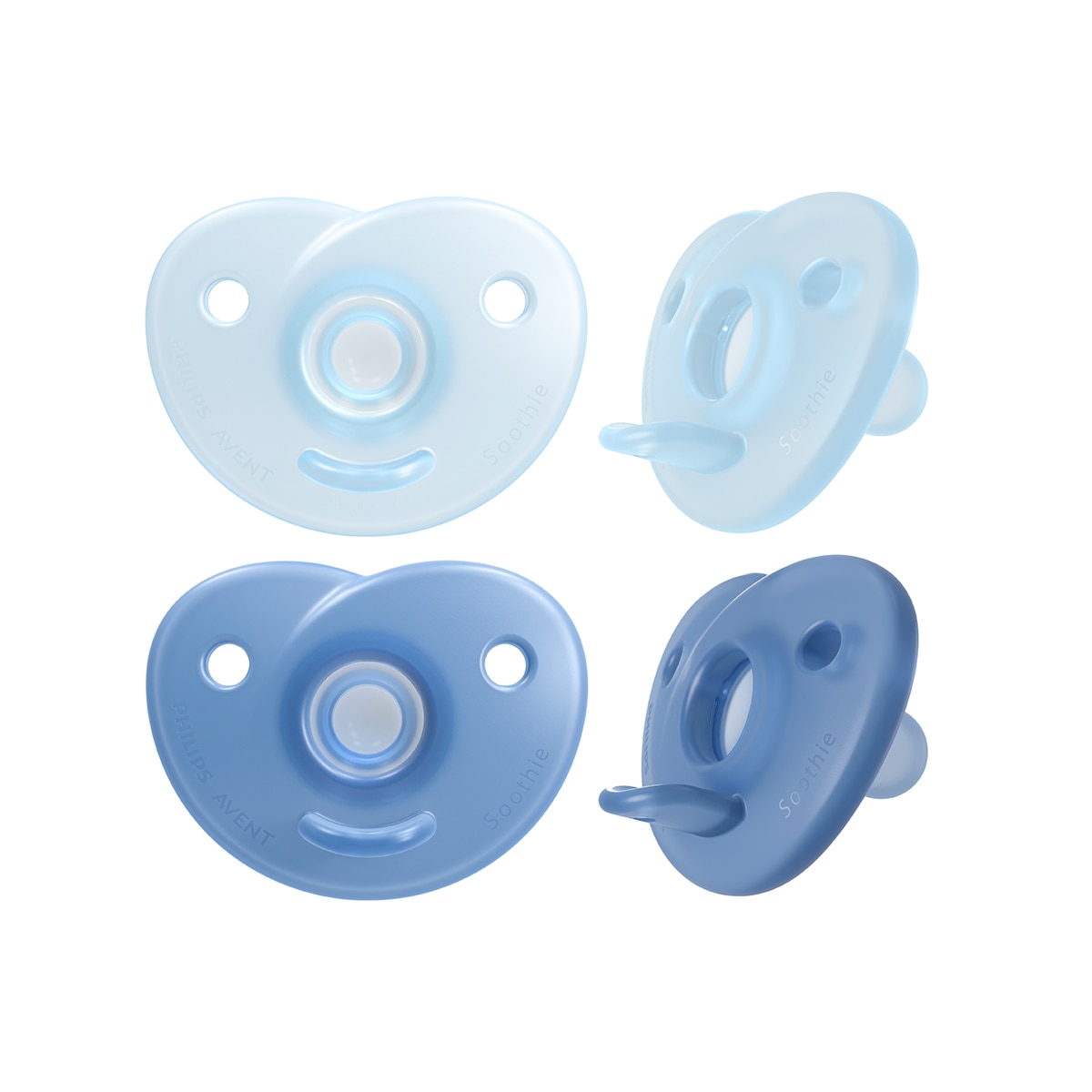 Philips Avent - Chupete Philips Avent Soothie Silicona 0-6 meses 2 uds.