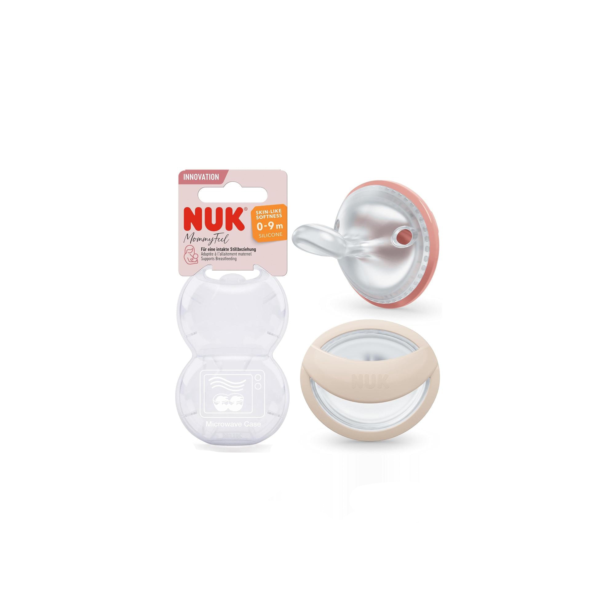 Nuk - Chupete anatómico Nuk Perfect Match con silicona extra suave 0-6m, 2ud.