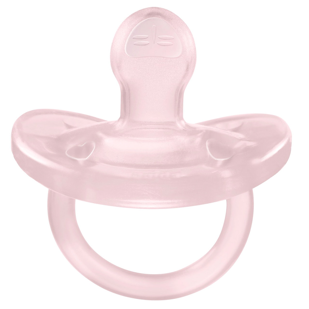 Chupete silicona Chicco Physio Soft 2-6 meses 2ud - Rosa claro Rosa claro-3
