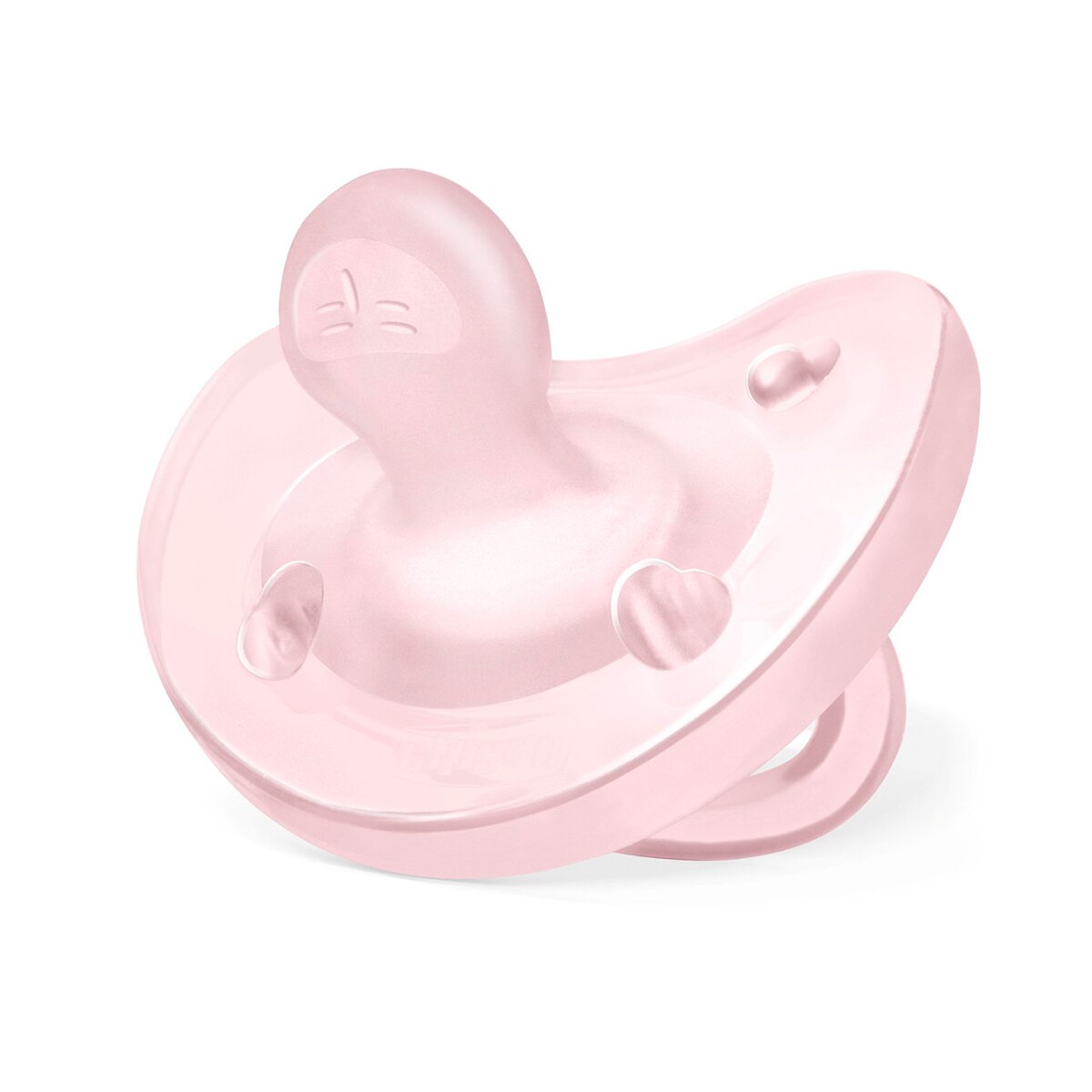 Chupete silicona Chicco Physio Soft 2-6 meses 2ud - Rosa claro Rosa claro-4