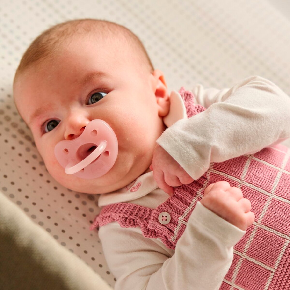 Chupete silicona Chicco Physio Soft 2-6 meses 2ud - Rosa claro Rosa claro-10