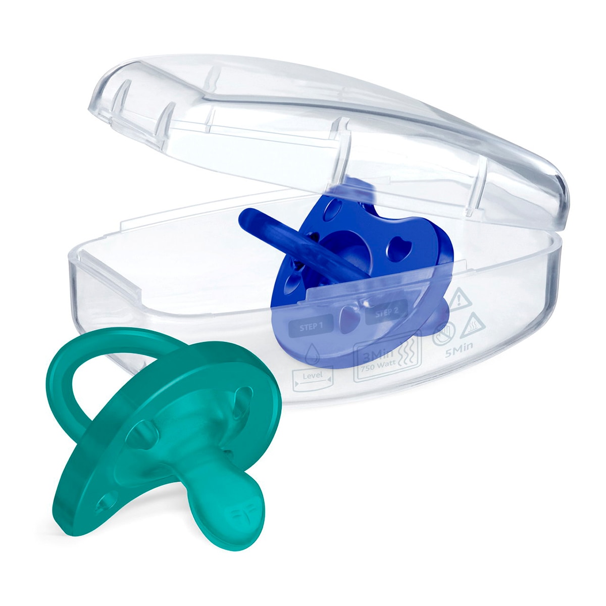 Chupeta Silicone Physio Soft 2 Unidades - 16-36 Meses Azul Electric-11