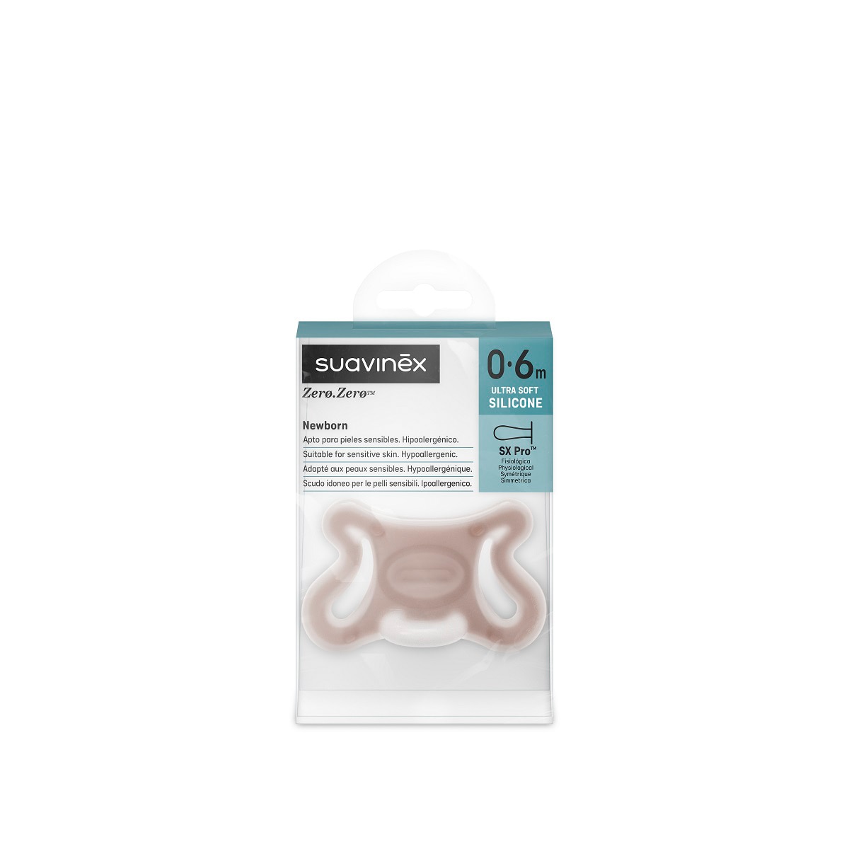 Chupeta Fisiológica Gama Zero Sx Pro Taupe-3