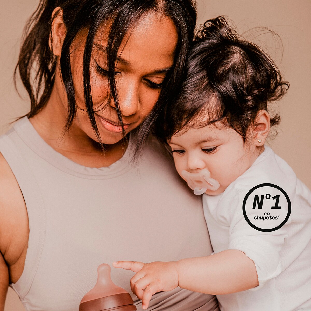 Chupeta Fisiológica Gama Zero Sx Pro Taupe-5