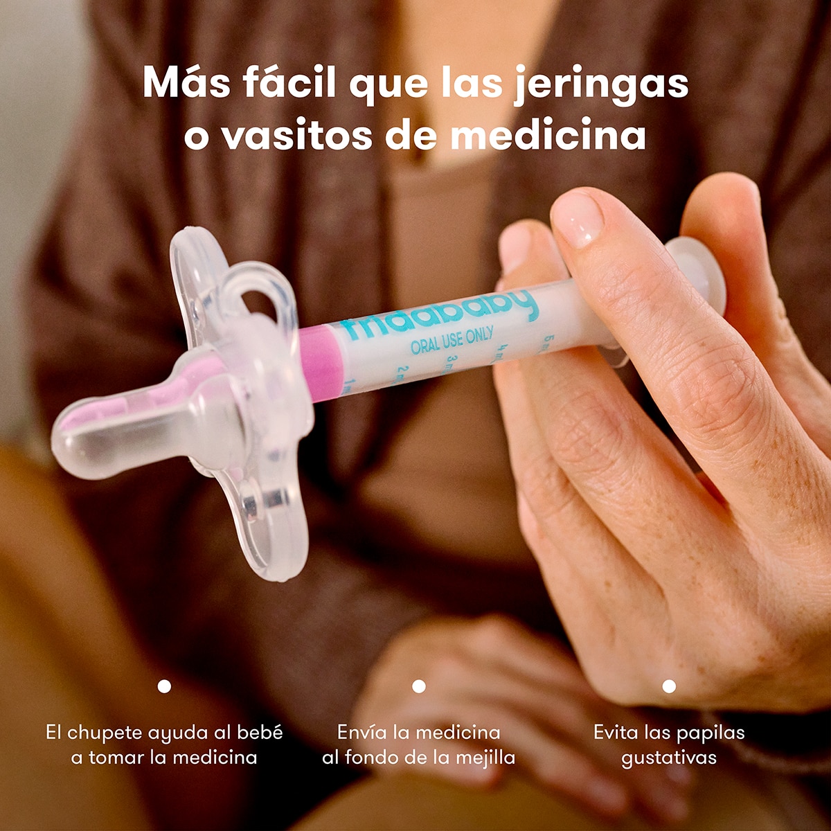 Chupeta Dispensadora de Medicamento Branco-4