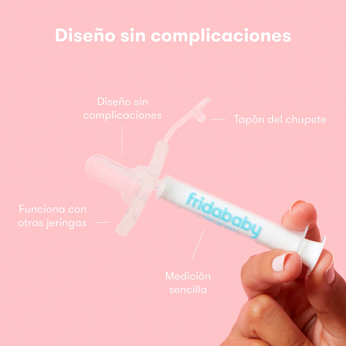 Chupeta Dispensadora de Medicamento Branco-5