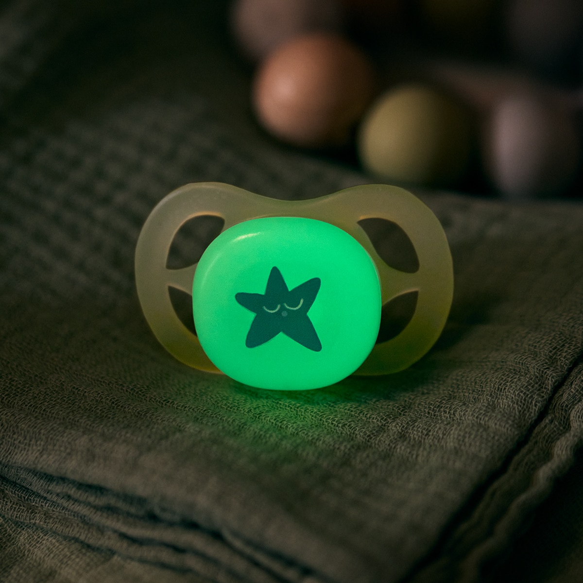 Chupete nocturnos Philips Avent Ultra Star 0-2 meses 2ud, brilla en la oscuridad - Lila Lila-3
