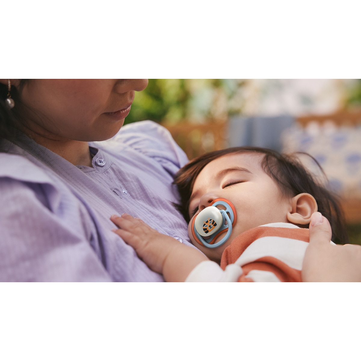 Imagen 4 de Chupete Philips Avent Ultra Air Nocturno 0-6 meses 2 uds, brilla en la oscuridad - Azul Cielo Azul Cielo
