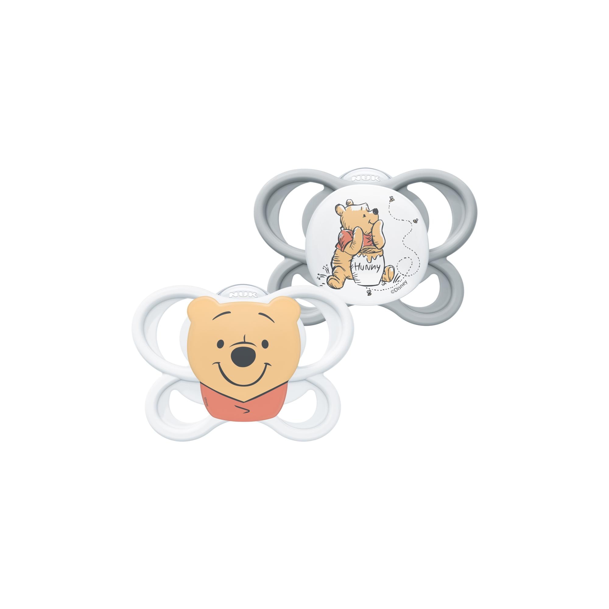Nuk - Chupetes anatómicos NUK Perfect Match air 0-6meses Winnie the Pooh, 2ud.