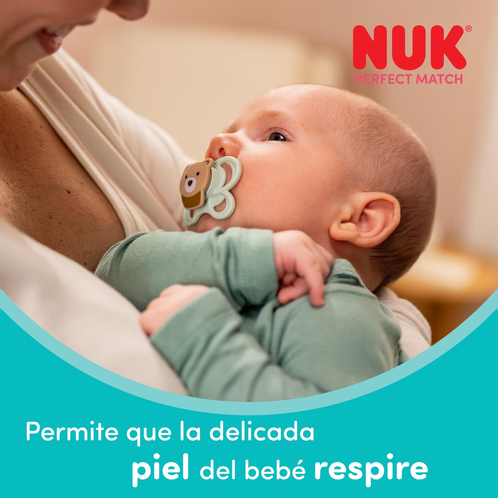 Chupetes anatómicos NUK Perfect Match air 0-6meses Winnie the Pooh, 2ud - Amarillo Suave Amarillo Suave-3