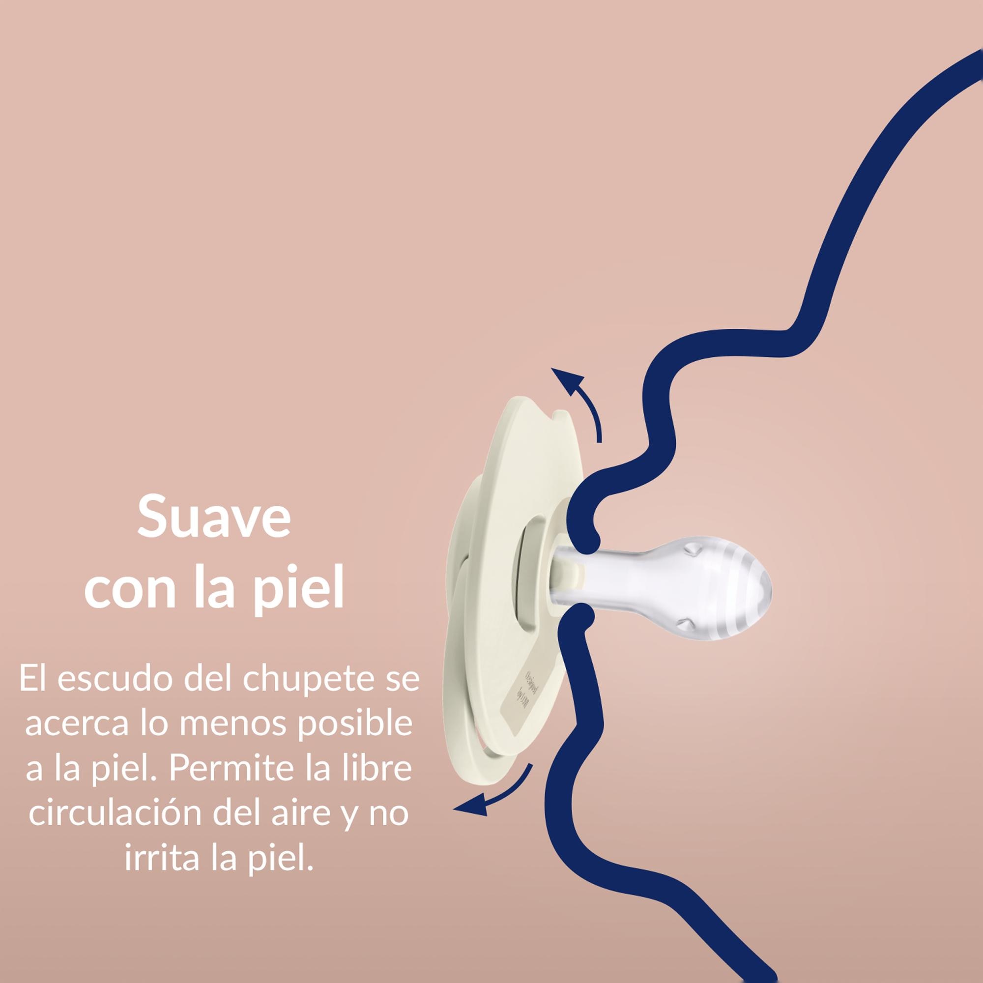 Imagen 10 de Chupete fisiológico LOVI Prime 0-6 meses - Nude Nude