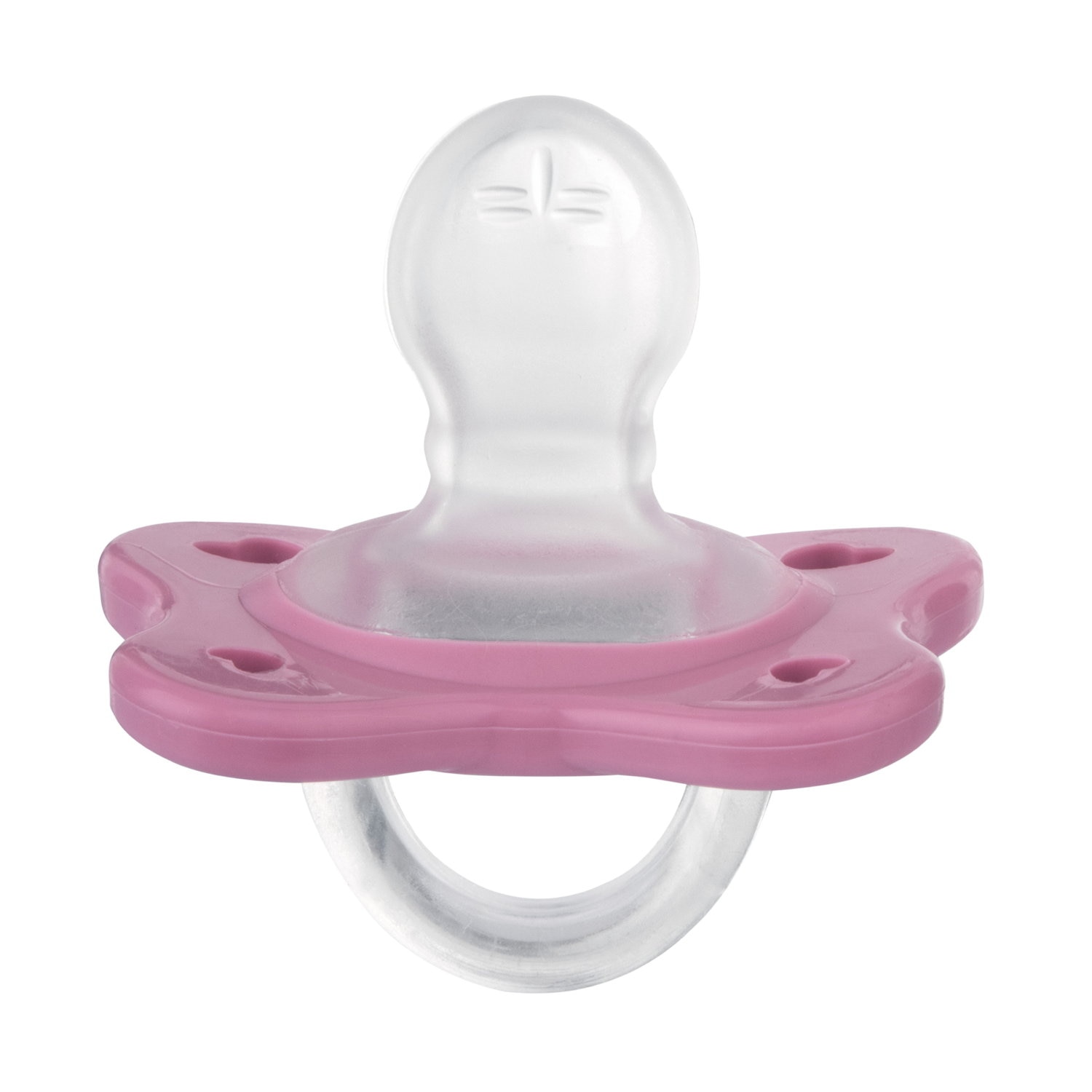Chupete silicona Chicco Dual soft 6-16 meses, 2ud - Rosa chicle Rosa chicle-5