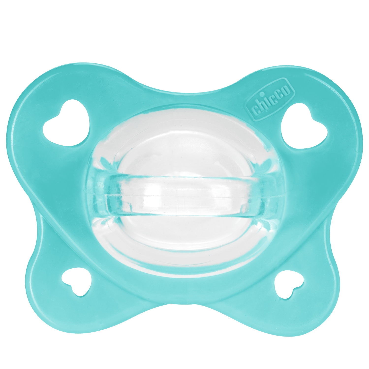 Chupete silicona Chicco Dual soft 6-16 meses, 2ud - Azul Cielo Azul Cielo-6