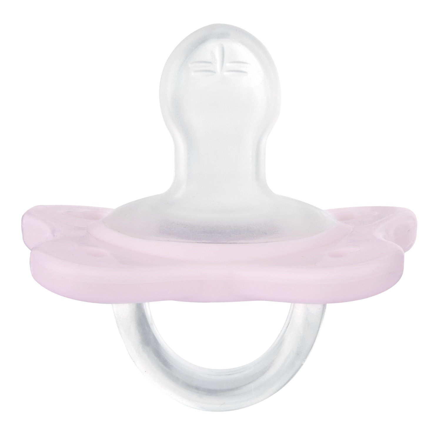Imagen 6 de Chupete silicona Chicco Dual soft 2-6 meses, 2ud - Rosa claro Rosa claro