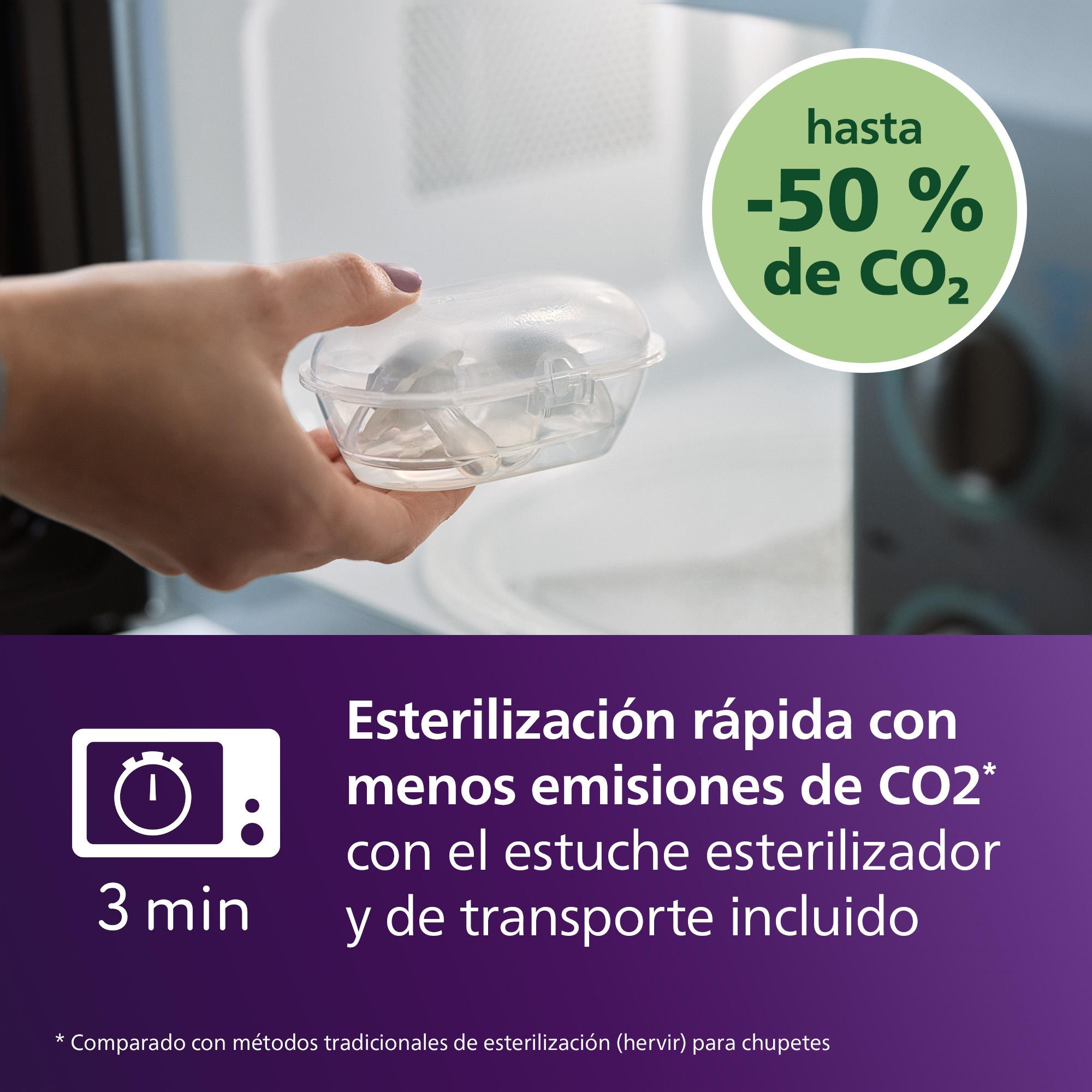 Chupetas ultra soft de noite Philips Avent 6-18meses, 2un Azul-índigo-9
