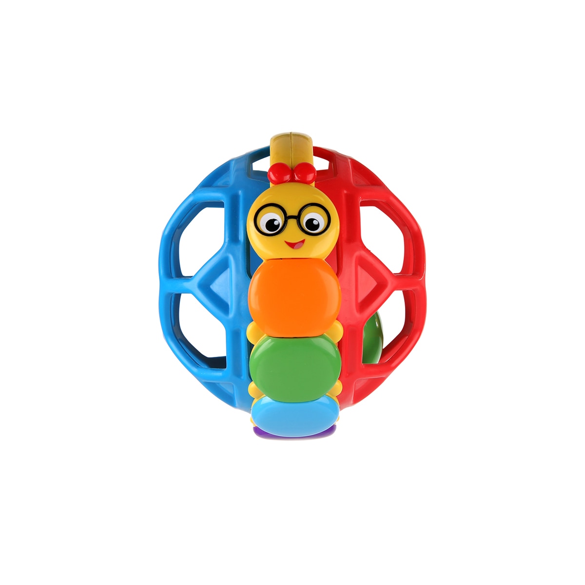 Imagem 0 de Roca Bola Bendy Ball Rattle Toy Flexível Minhoca - Multicolor