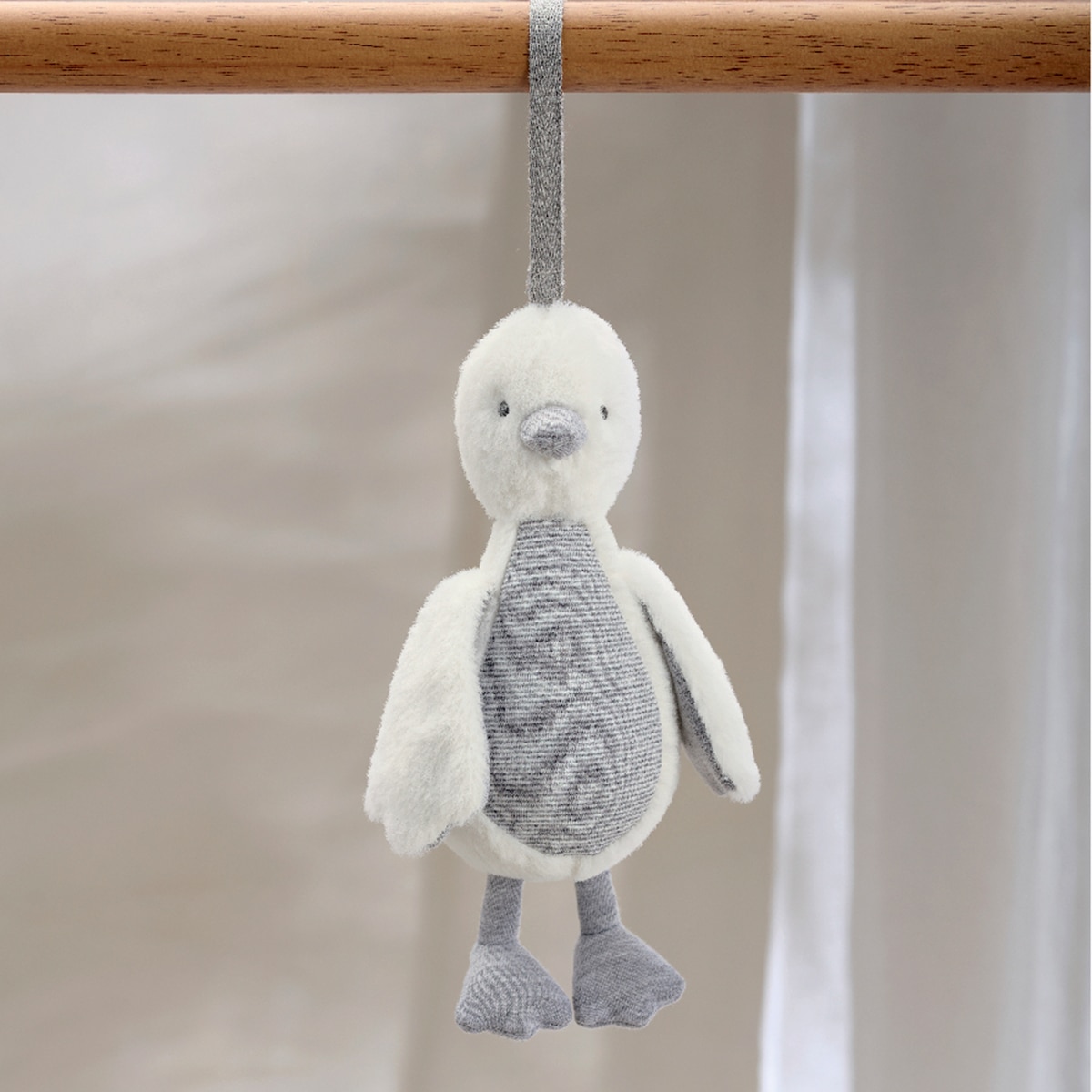 Sonajero pato grey Mamas & Papas gris Gris-3