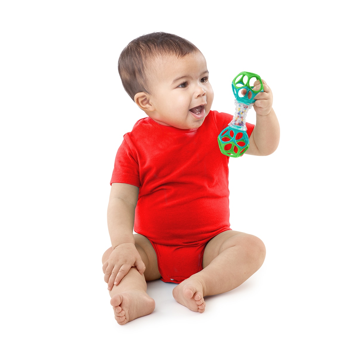 Roca Oball Shaker Toy verde Multicolor-3