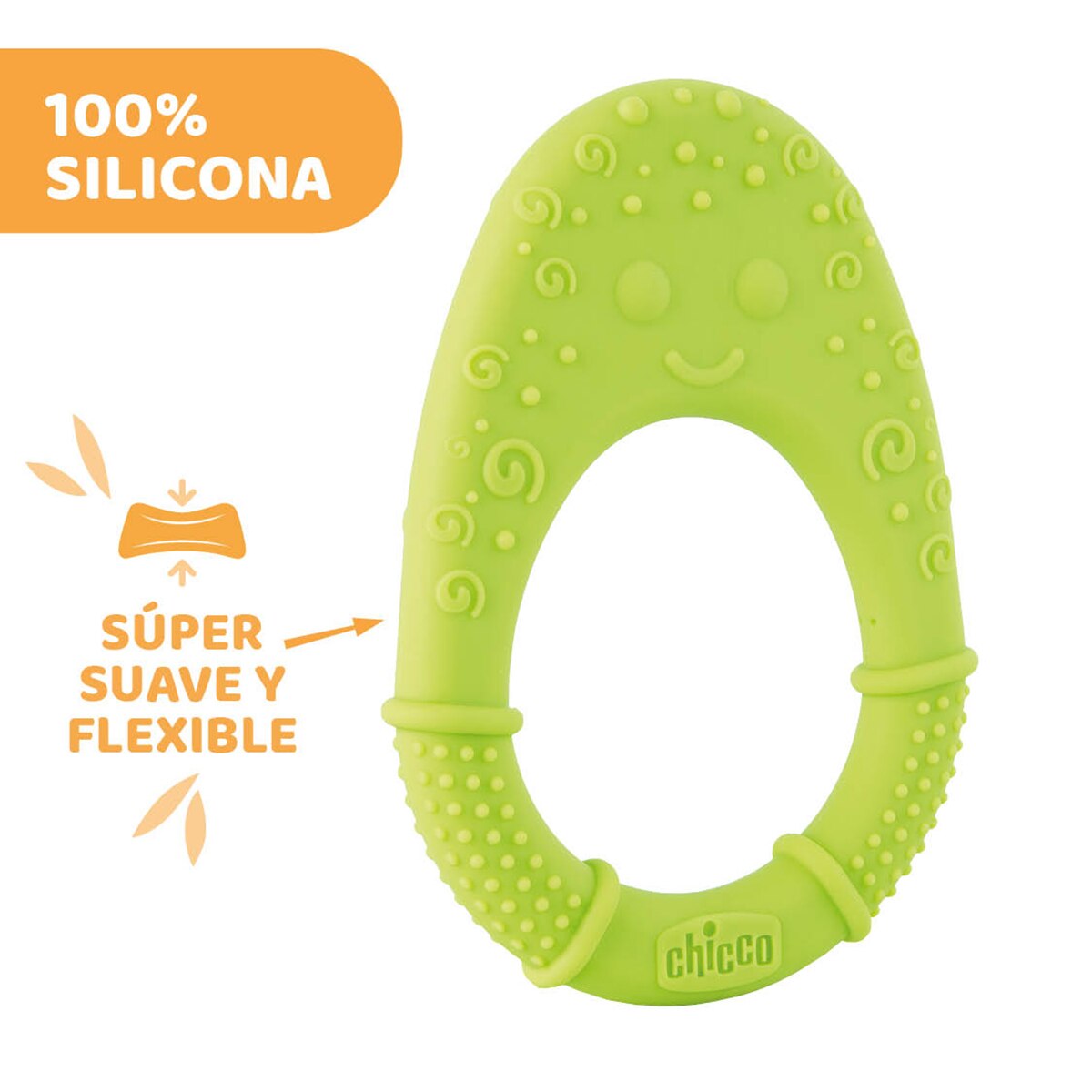 Mordedor Supersoft Abacate Verde-2