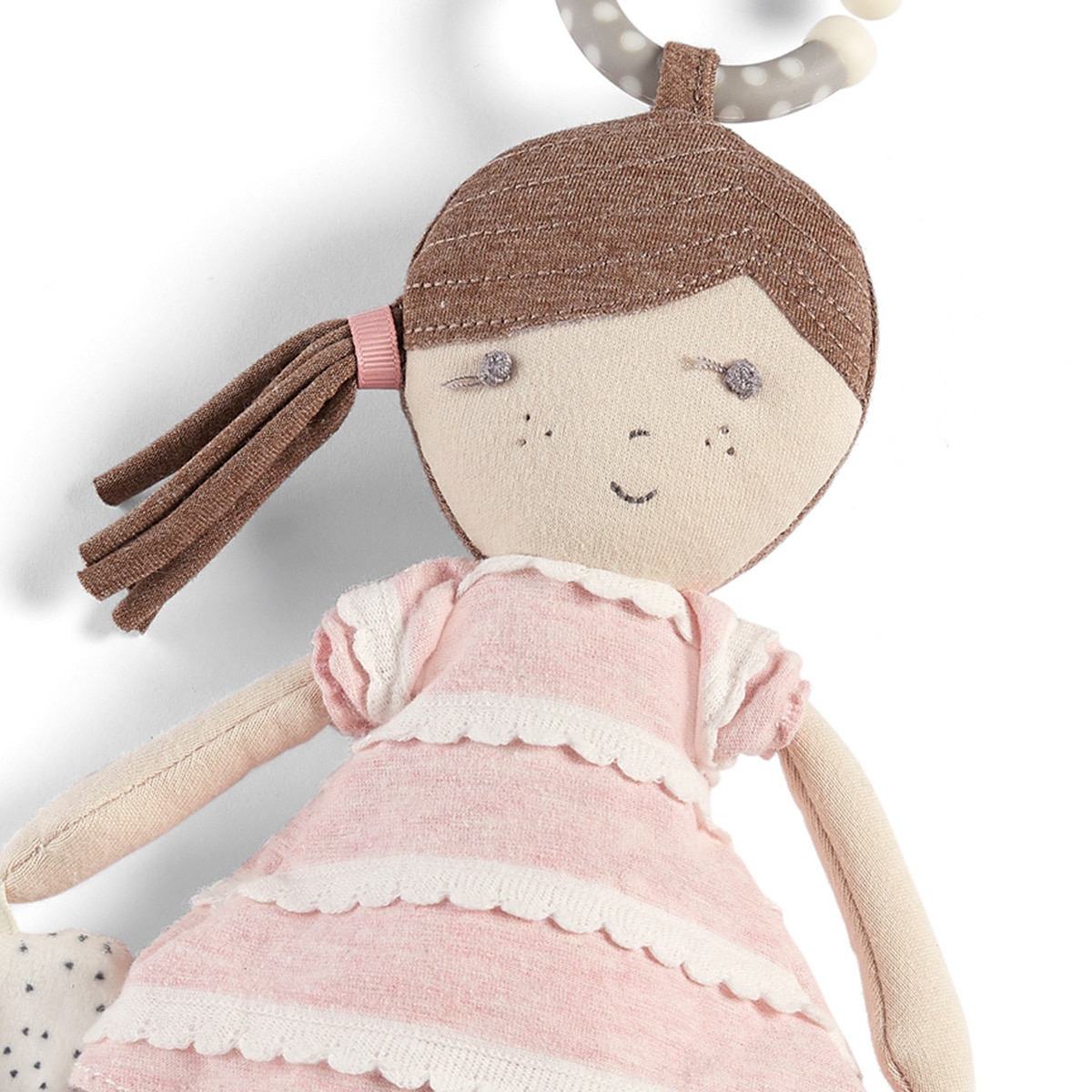 Sonajero muñeca Mamas & Papas rosa Rosa-4