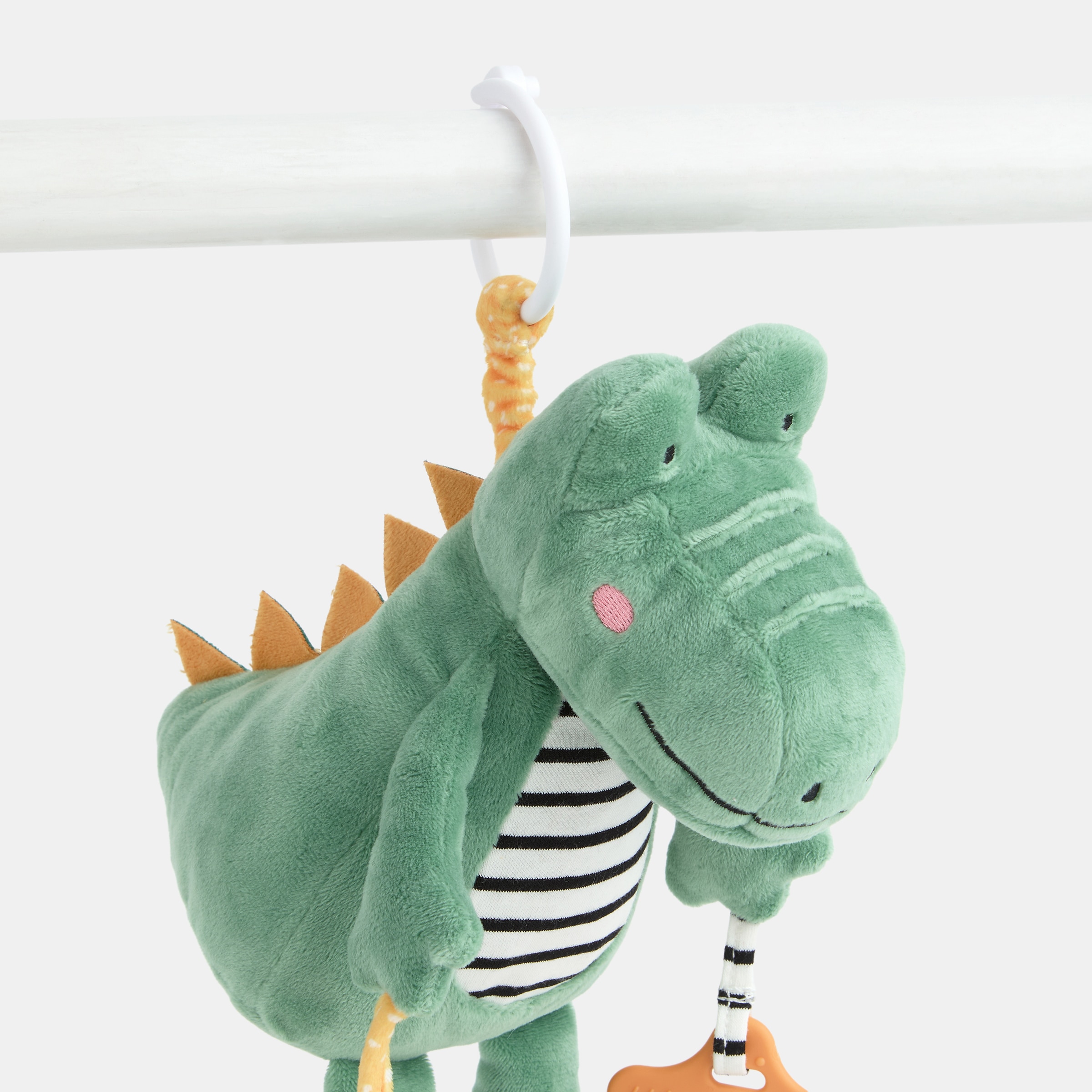 Peluche Roca Crocodilo Jungle Verde-3