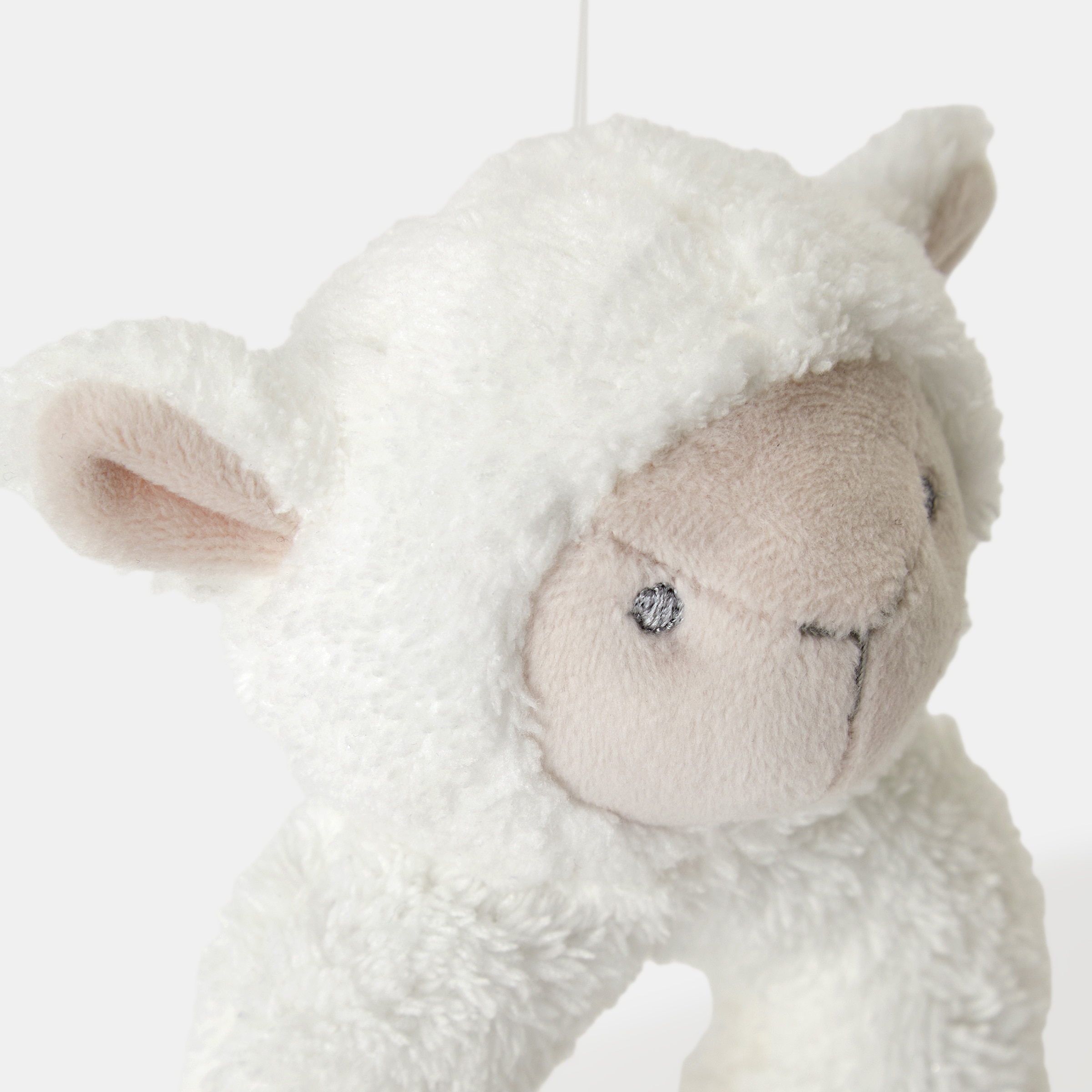 Peluche sonajero Cotton Juice Baby Home Oveja Blanco-3