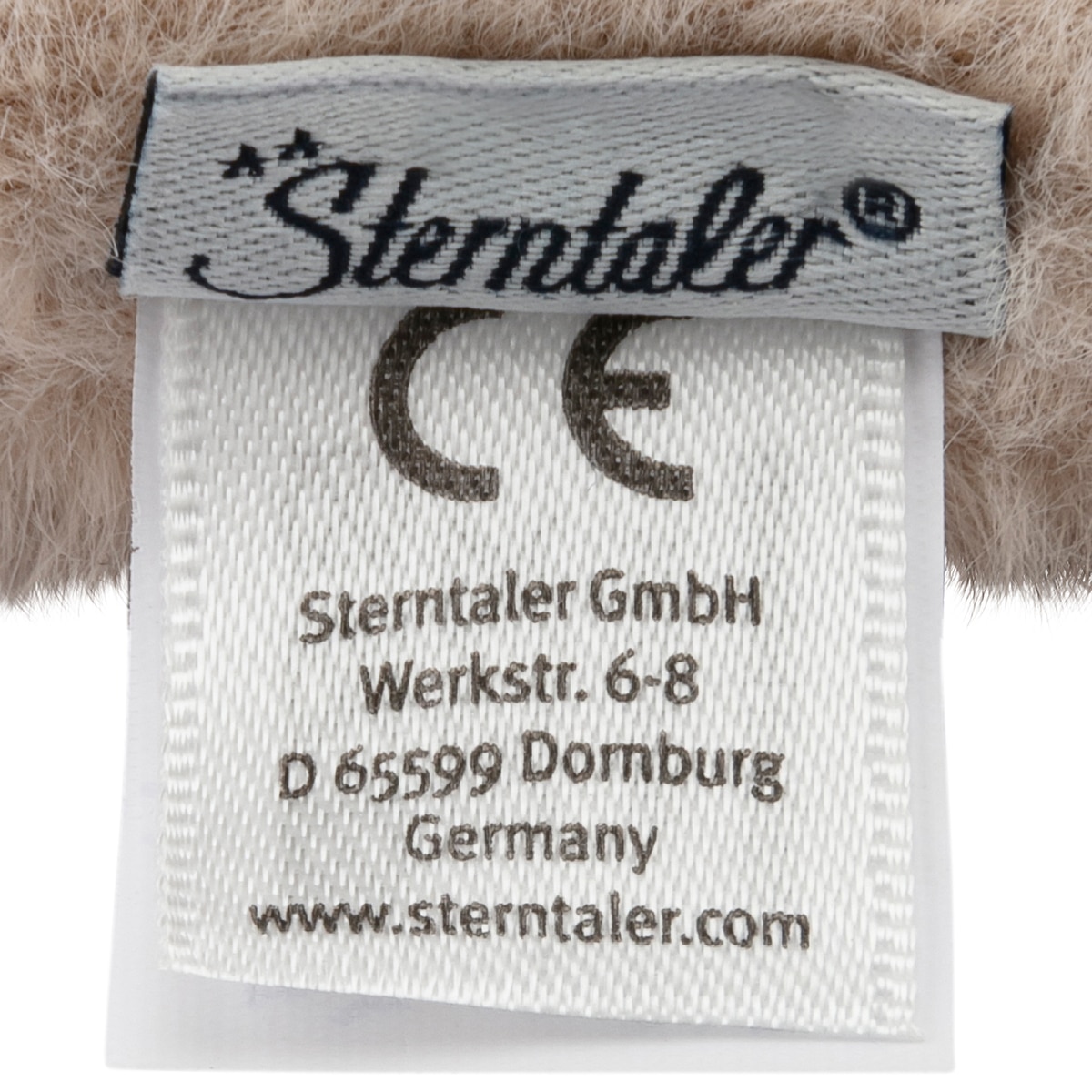 Sonajero Sterntaler de peluche colección Lucky Marrón claro-5