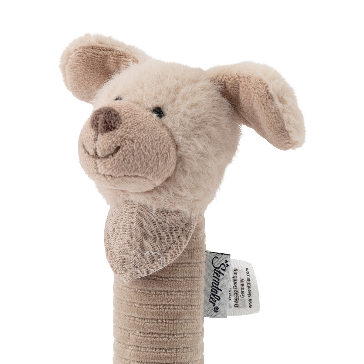 Sonajero Cri-Cri Sterntaler perrito colección Lucky Marrón claro-3