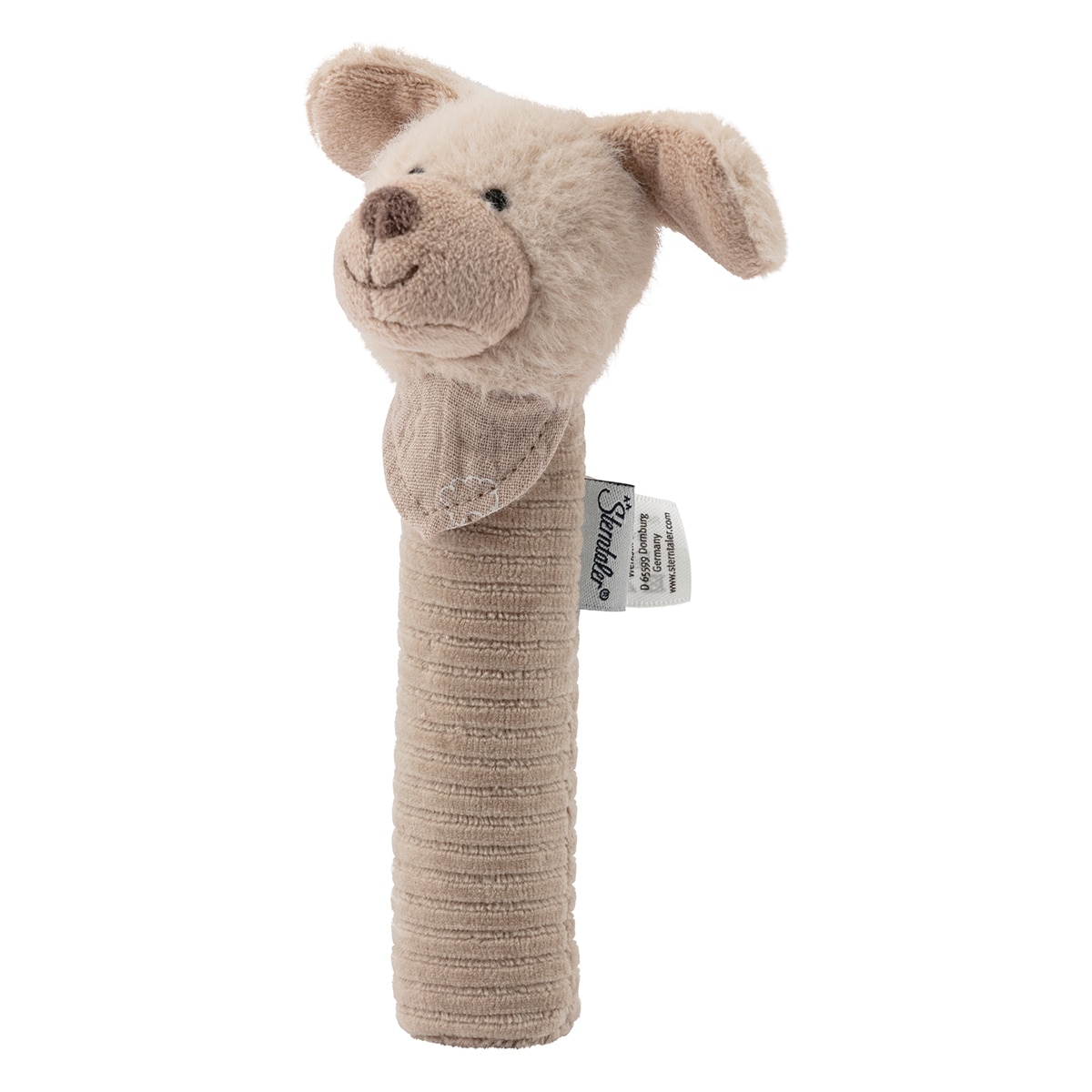 Sonajero Cri-Cri Sterntaler perrito colección Lucky Marrón claro-4