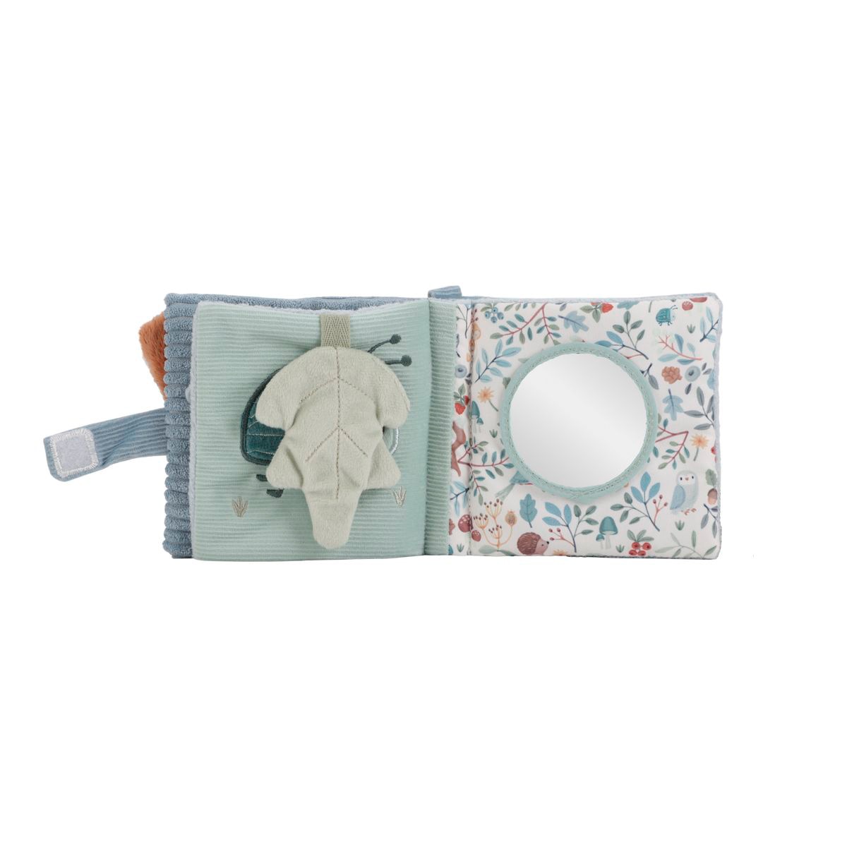 Livro macio Little Dutch com argola Azul-claro-4