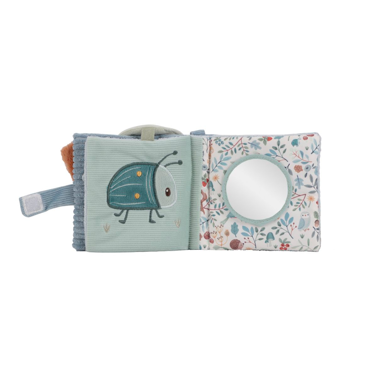 Livro macio Little Dutch com argola Azul-claro-5