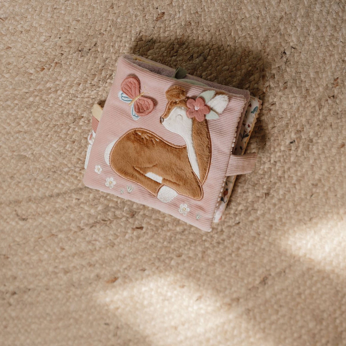 Livro de atividades têxtil Little Dutch coleção Fairy Castanho-claro-10