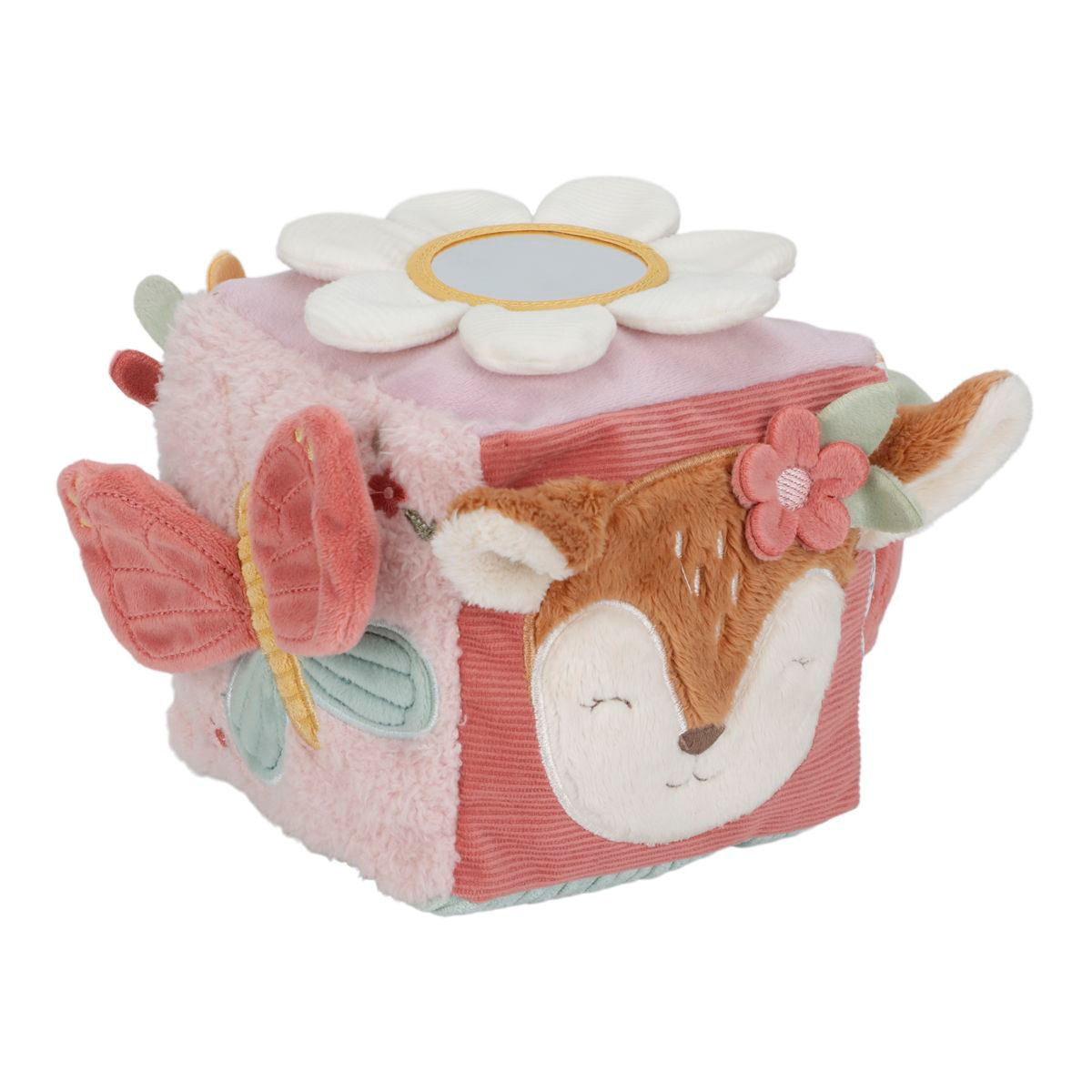 Cubo macio de atividades Little Dutch coleção Fairy Castanho-claro-2